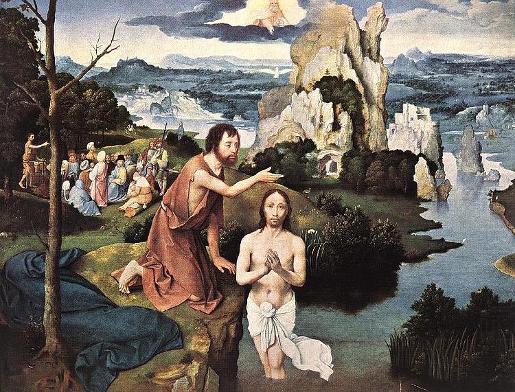 Joachim Patinir Baptism of Christ china oil painting image